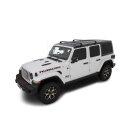 Rhino Rack Vortex Dachträger (2), schwarz, Wrangler JK,JL, für Regenrinne