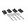 Rhino Rack Montage Kit für Rhino Kajak Träger 580/581