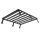 Pick-up Rollcover Slimline II Ladeflächenträger Kit / 1560 mm (L) x 1425 mm (B) / Hoch