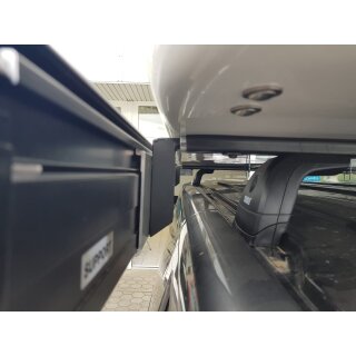 Anbausatz Kassettenmarkise für Thule SquareBar 2,5x1,5 cm