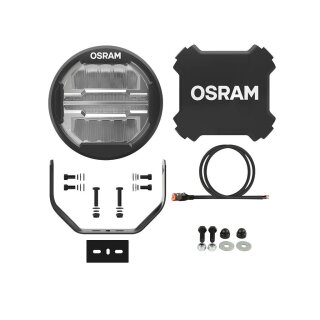 10in OSRAM LED Zusatzscheinwerfer rund MX260-CB / 12V / 24V / Kombilicht AND Halterungs Kit - von Osram