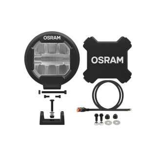 7in OSRAM LED Scheinwerfer rund MX180-CB / 12V / 24V / Kombilicht AND Halterungs Kit- von Front Runner