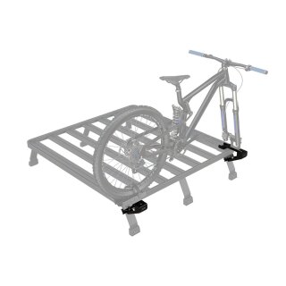 Seitliche Fahrrad-Halterung für Ladeflächen