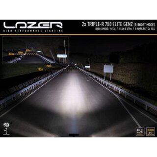 Lazer Lamps Khlergrill-Kit VW T6 Startline (2016+) inkl. 2x Triple-R 750 G2 Elite