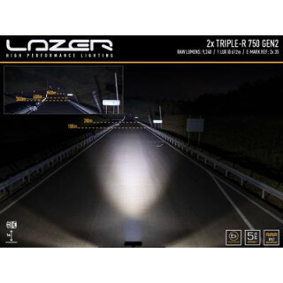 Lazer Lamps Kühlergrill-Kit VW T6 Startline (2016+) inkl. 2x Triple-R 750 G2 Standard