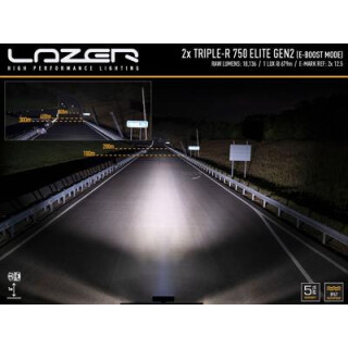 Lazer Lamps Kühlergrill-Kit VW Crafter (2017+) inkl. 2x Triple-R 750 G2 Elite