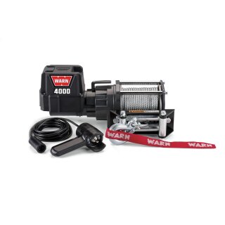 WARN Winde 4000 DC, 12-V 1.814 kg Zugkraft