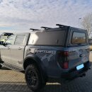Alu-Cab Hardtop Explorer Ford Ranger 2012-22 Doppelkabine  schwarz glatt