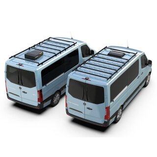 Mercedes Benz Sprinter (L2H1 / 144in MWB / Standard Dach) (2007 - Heute) Slimpro Dachtrger Kit