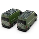 Volkswagen Crafter (L3H2 / MWB / Standard Dach) (2017 - Heute) Slimpro Dachträger Kit