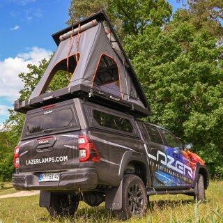 Alu-Cab Aluminium Dachzelt Gen 3-R schwarz  Maximiere Stauraum & Fre