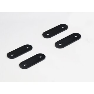 Universal Quick Release Zeltplatten Adapter / Viererset
