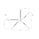 Alu-Cab 2m Markise links 270°
