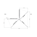 Alu-Cab 2m Markise rechts 270°