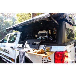 Alu Cab Seitenfach Küchen-Kit 1250 für Hardtops inkl. Tisch und Utensilien