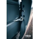 HESS Schiebetürscharnier rechts zu VW T5/T6/T6.1 für extra breite Räder silber