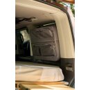 CAMPERGANG-Packtaschen / Fenstertaschen VW T5/T6/T6.1 für Multivan und California Beach in der Black Edition