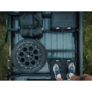 Volkswagen Crafter (L4H2 / MWB / OEM Schiene) (2017 - Heute) Slimpro Dachträger Kit