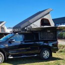 Alu Cab Canopy Camper Ford Ranger X/Cab 2012-22 schwarz