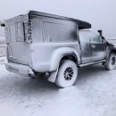 Alu Cab Canopy Camper Isuzu D-Max X/Cab 2012-2020 schwarz