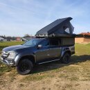 Alu Cab Canopy Camper Mercedes X-Klasse D/Cab schwarz