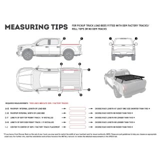 Pick-Up Slimline II Ladeflchentrger Kit / 1358 (L) x 1255 (B)