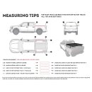 Pick-Up Slimline II Ladeflächenträger Kit / 1358 (L) x 1345 (B)