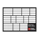 Wolf Pack Pro und Cub Box Organisation-Labels