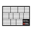 Wolf Pack und Cub Box Organisation-Labels