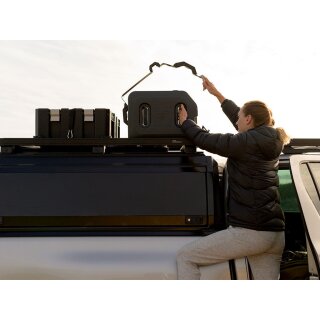 Pick-Up Hardtop / Anhnger mit OEM Schiene Slimline II Dachtrger Kit / 2570 mm (L) x 1425 mm (B)
