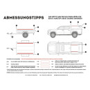 Pick-Up Hardtop / Anhänger mit OEM Schiene Slimline II Dachträger Kit / Hoch / 2772 mm (L) x 1165 mm (B)