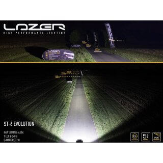 Lazer Lamps LED-Scheinwerfer ST6 Evolution