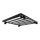 Slimline II Dachträger Kit mit Grab-on Befestigungsfüße - 1255mm (B) x 1358mm (L) / A