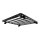 Slimline II Kit mit Grab-on Befestigungsfüße - 1255mm (B) x 1358mm (L) / B