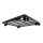 Slimline II Dachträger Kit mit Befestigungsfüße für Dachreling - 1156 mm (L) x 1255 mm (B)