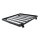 Slimline II Dachträger Kit mit Befestigungsfüße für Dachreling - 1358 mm L x 1255 mm B / A