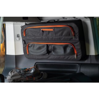 CAMPERGANG-Packtaschen/Fenstertaschen VW T5/T6/T6.1 für Multivan und California Beach in Anthrazit