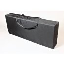 Klappmatratze Schlafauflage Standard aus 100% Baumwolle für VW T5 / T6 / T6.1 Multivan oder California Beach 150x200x8 Schwarz