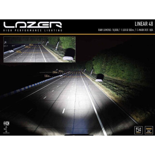 Lazer Lamps Linear-48 Standard schwarz