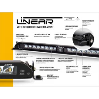 Lazer Lamps Linear-18 Standard schwarz
