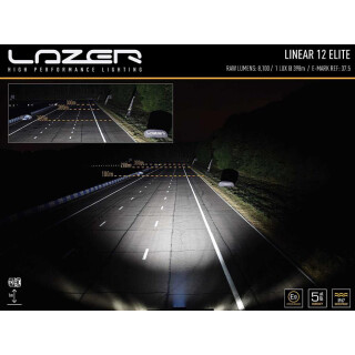 Lazer Lamps Linear-12 Elite schwarz