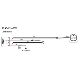 Lazer Lamps Utility-80 Gen2 ADR mit Kompakthalterung Slimline