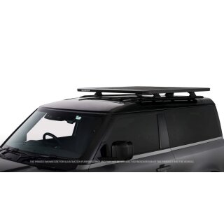 Rhino Rack Pioneer 6 Plattform 1300x1240 LR Defender 90 L663 ab` 20, inkl. Fußkit
