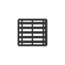 Rhino Rack Pioneer 6 Plattform 1500x1380 Toyota Land Cruiser J79, inkl. Backbone