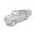 Rhino Rack Pioneer 6 Plattform 1500x1380 Toyota Land Cruiser J79, inkl. Backbone