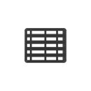 Rhino Rack Pioneer 6 Plattform 1500x1240 VW Amarok Dual Cab `11 - `23, inkl. RCH4