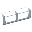 Muli-Rack System "hoch" Xtra-Cab, inkl. 3 Rhino Rack HD Querträger