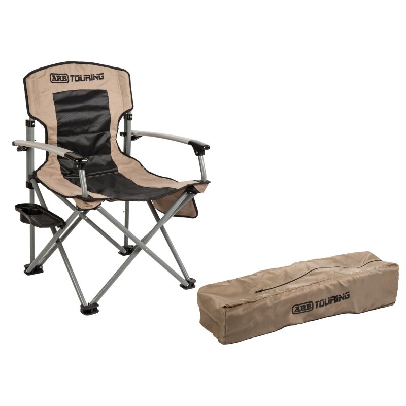 ARB Campingstuhl mit Ablage und Getrnkehalter, bis 150 kg  Upgrade