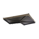 Seitenmarkise 270° LIGHT LEAF / 2 m / Links