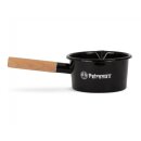 Emaille Pfanne / 1 l / Schwarz